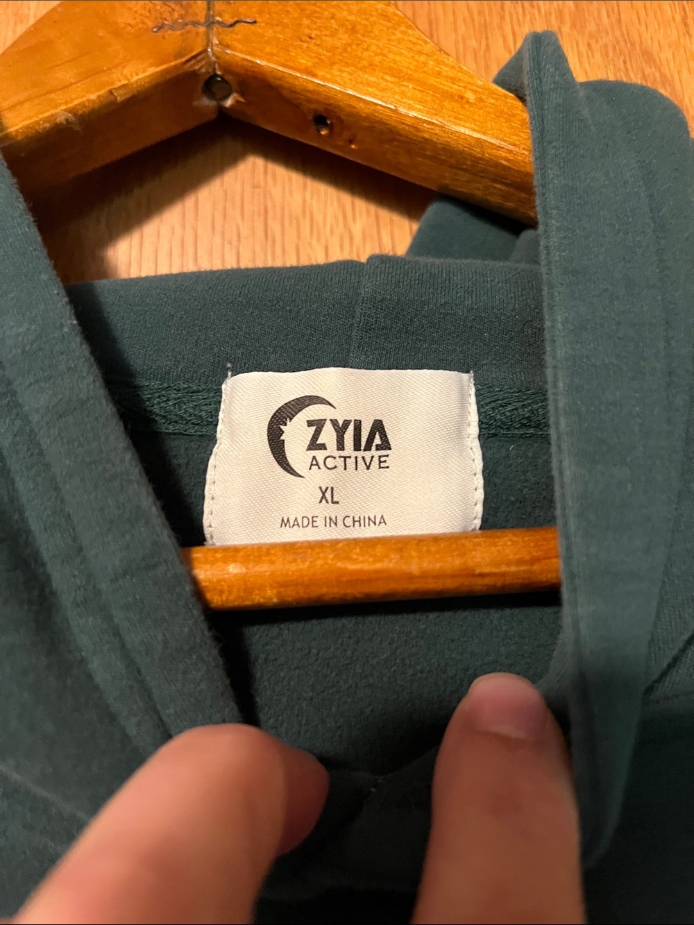 ZYIA GreenWomen's Pullover Hoodie - Picture 2 of 11